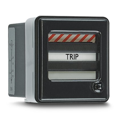 Drop indicator relay