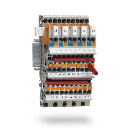 Installation terminal blocks Installation terminal blocks